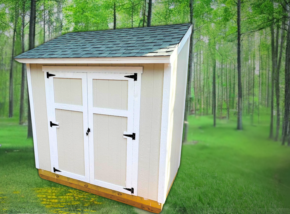 4x8 Lean-to Shed Build Plans